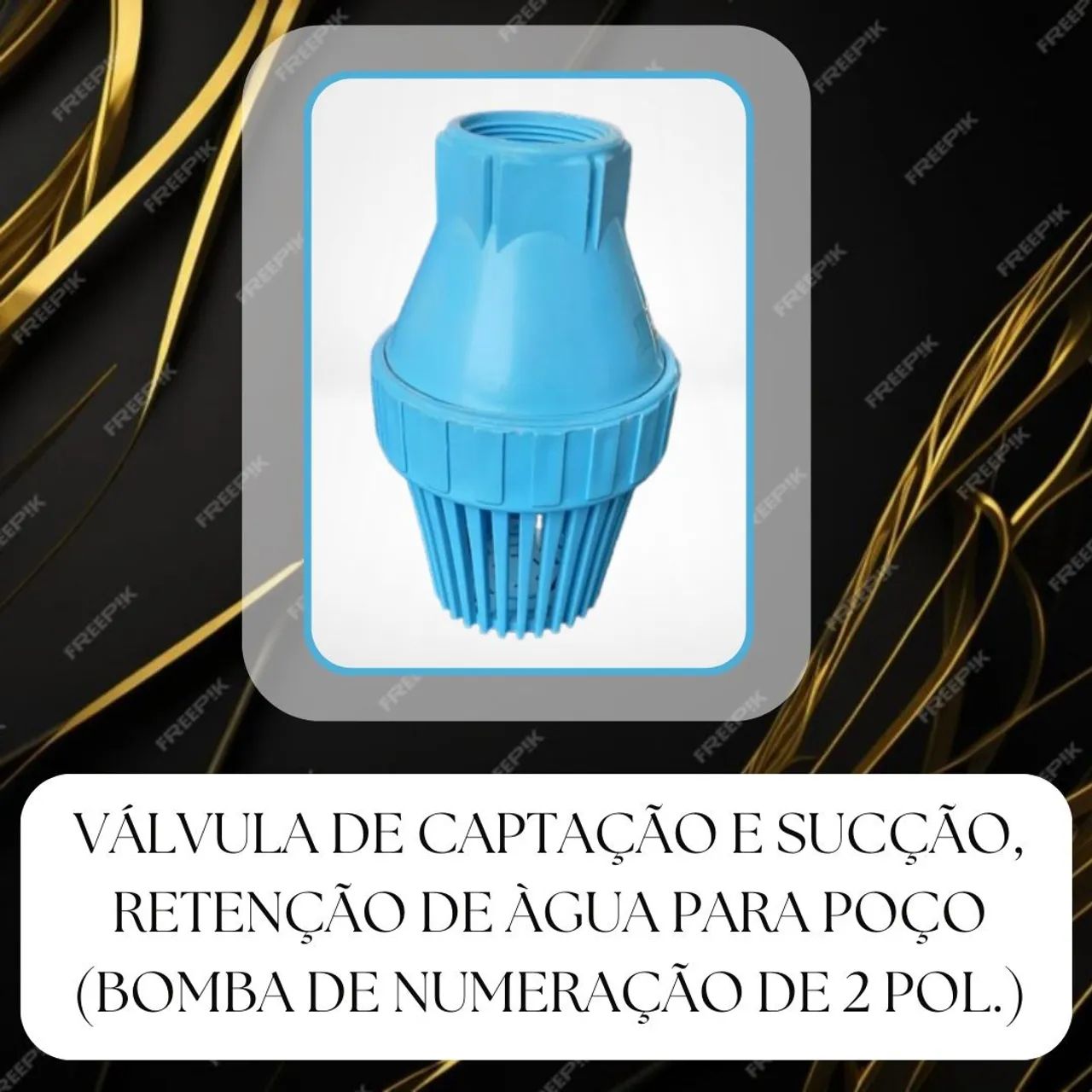 Válvula de Captação e Sucção para Poço -2 2 Pol.