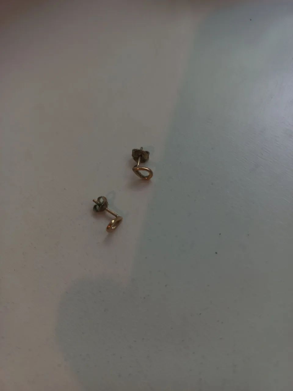 1 Par Brincos Gota Dourado - Foto 3