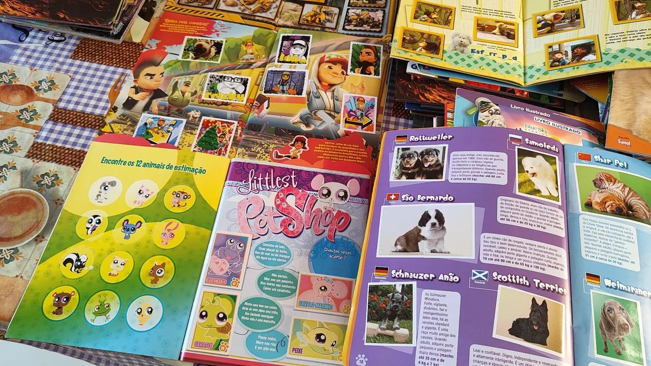 Coleção 114 Álbuns Completos e Colados  - Foto 5