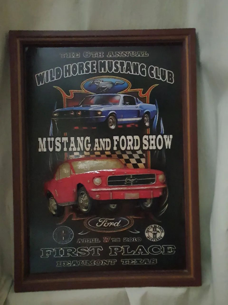 QUADRO CARRO MUSTANG SHOW!