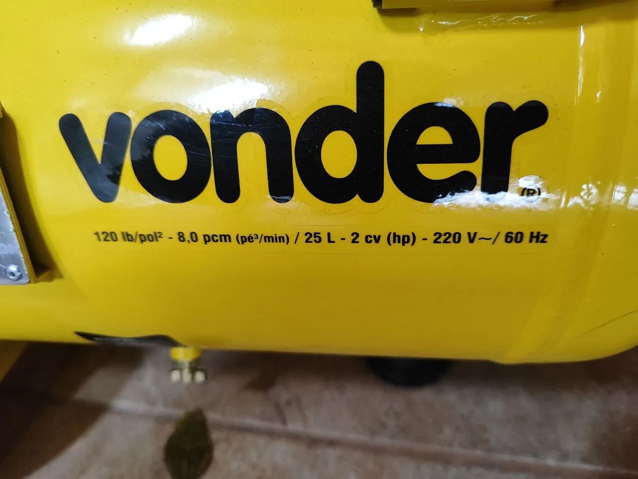 Compressor 25 Litros vonder 