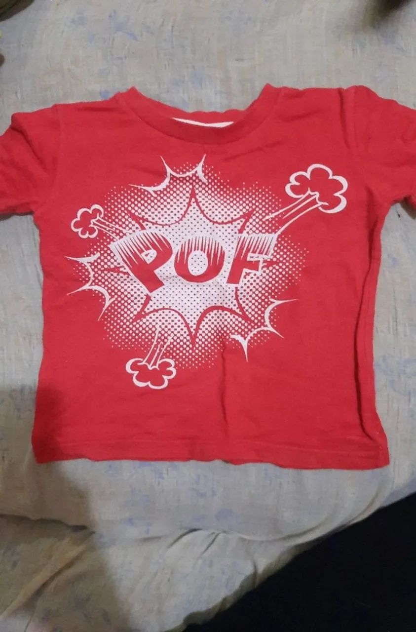 2 camisetas infantis - Foto 2