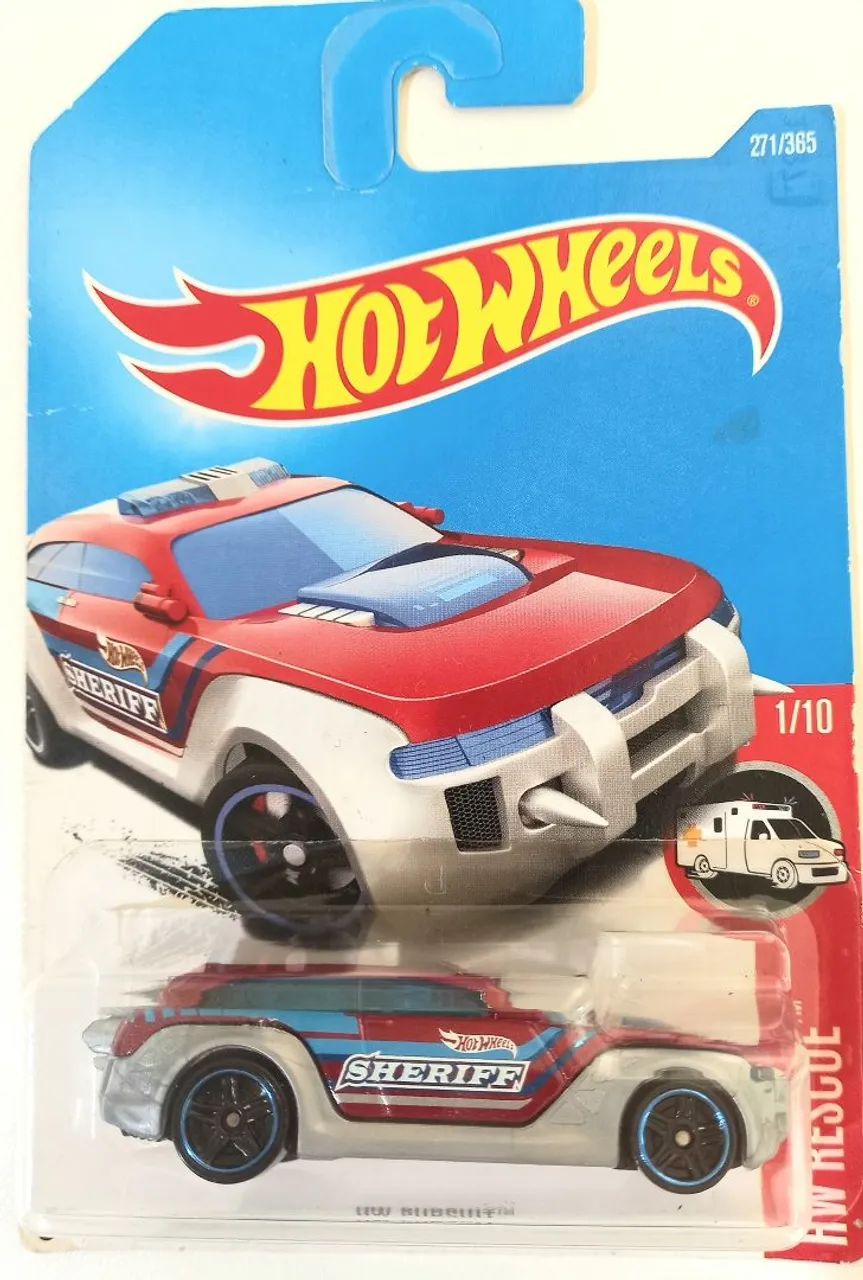 Carrinho Hot Wheels Sheriff - Novo