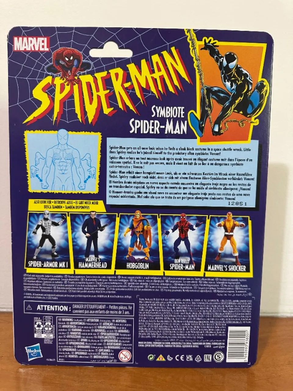 Marvel Legends Spider-Man Symbiote Black Suit - Foto 3