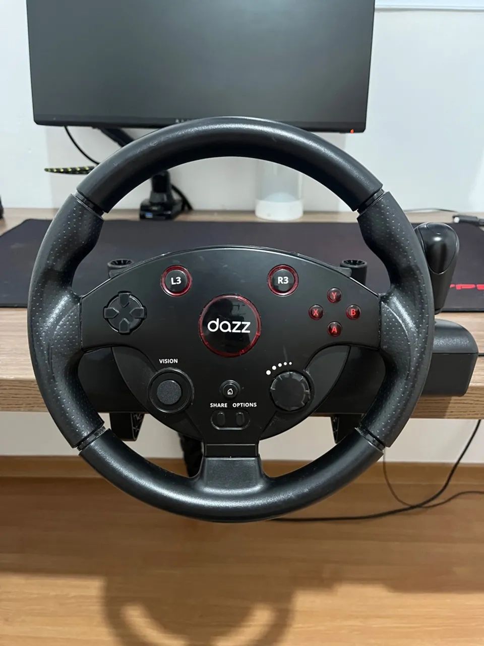 Volante e Pedal Gamer dazz