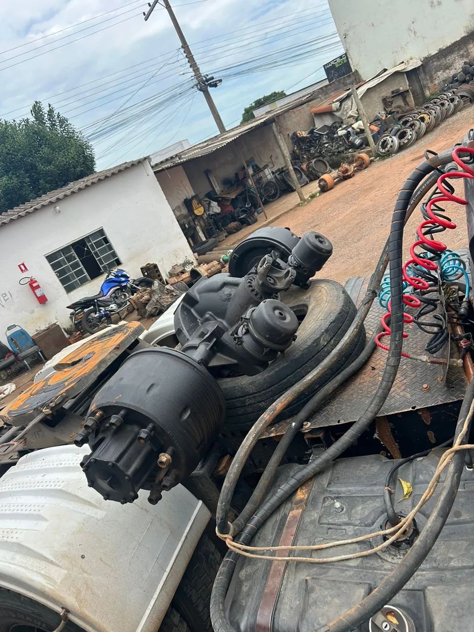 Eixo traseiro do 1620 Mercedes  - Foto 2