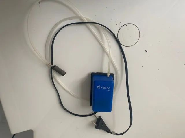 Aquário Completo com Bomba de Ar e Sifão - Foto 4