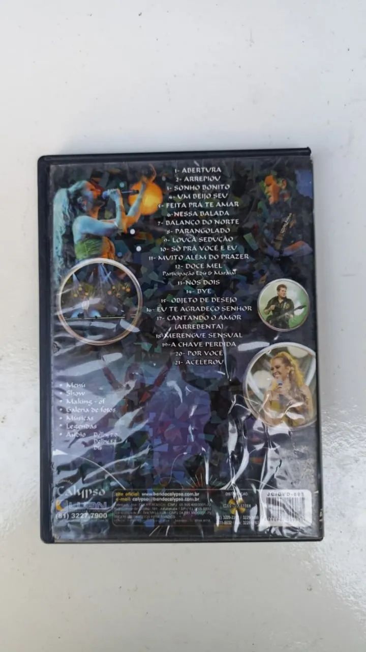 DVD Banda Calypso - Ao Vivo em Goiânia - Foto 4