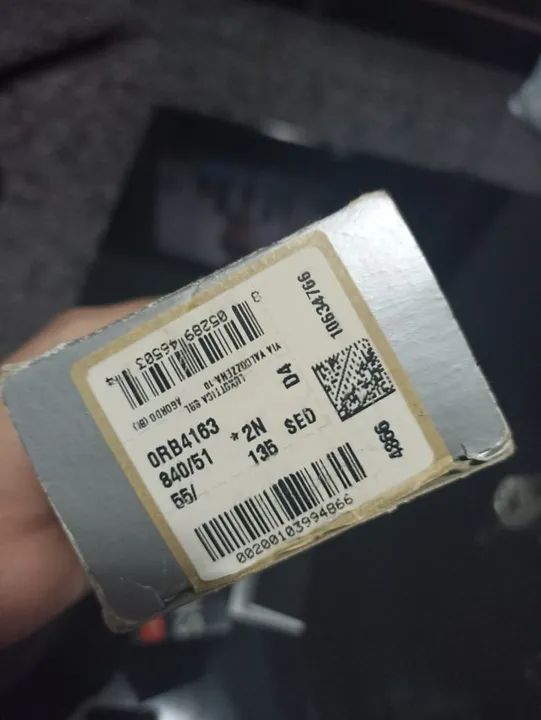 Óculos de Sol Lentes Polarizadas Ray-Ban Aviator - Foto 5