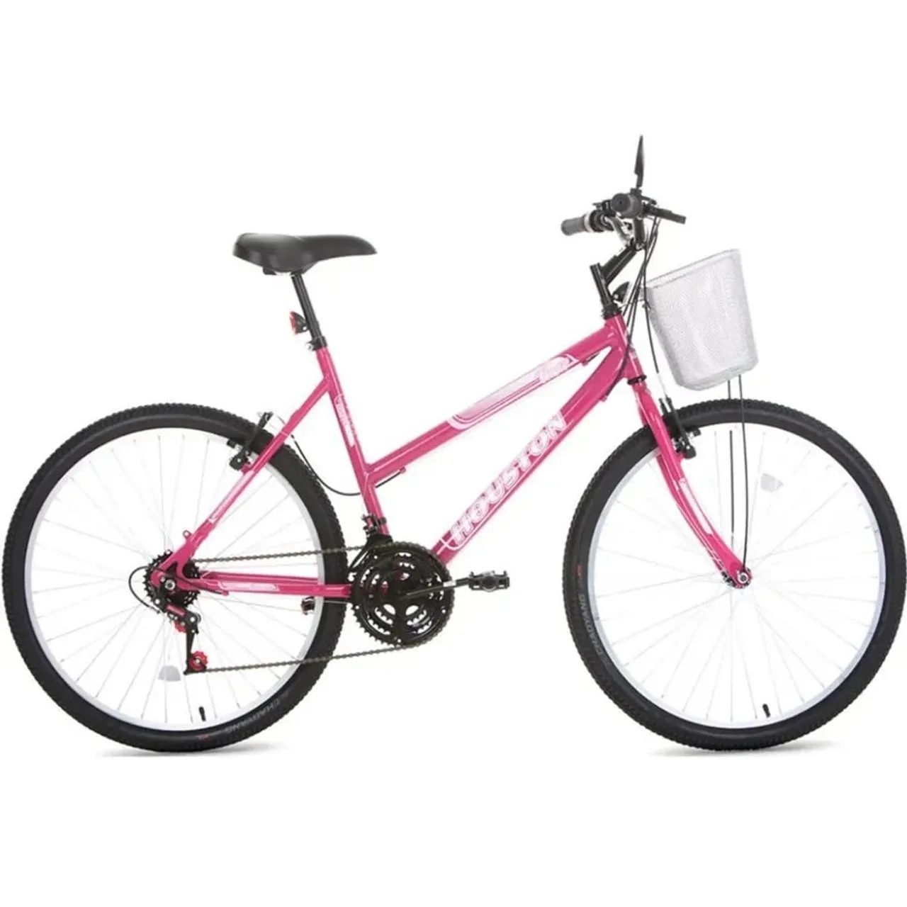 Bicicleta Houston Foxer aro 24 Rosa 