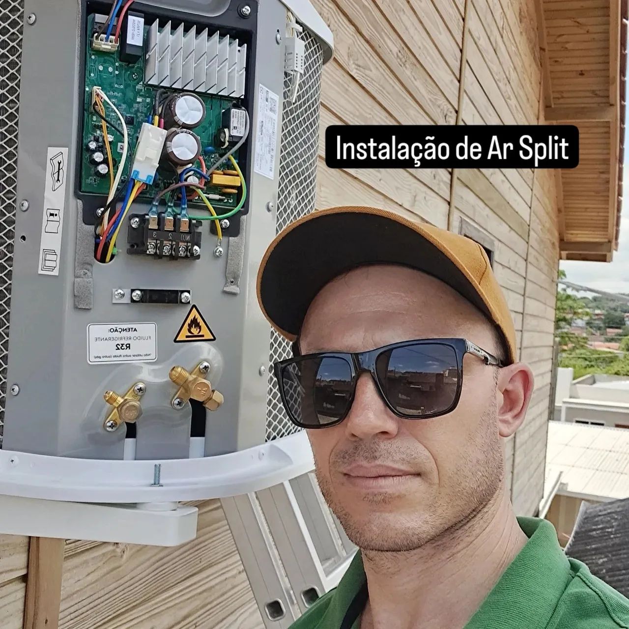 Instalação de Ar Condicionado.