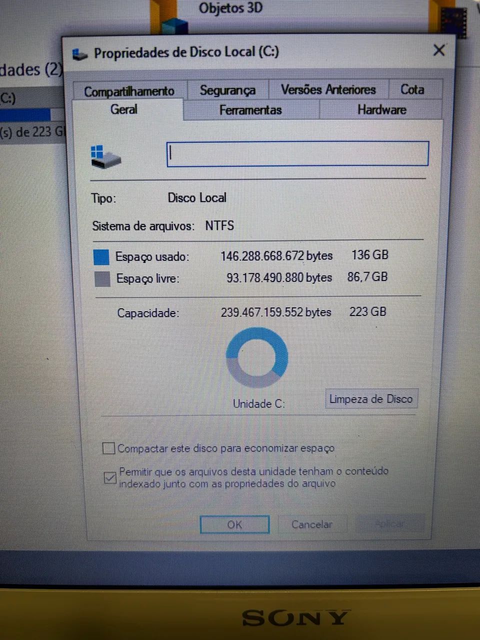 Notebook Sony VAIO i3 / SSD 240GB / Windows 10 Pro - Foto 3
