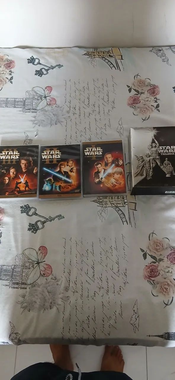 2 trilogias Star Wars com Box  - Foto 3