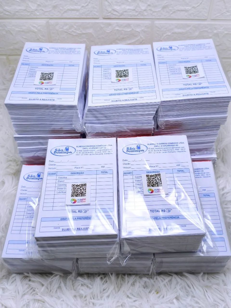 Bloco de Controle / Nota de Atendimento Personalizada  - Foto 4