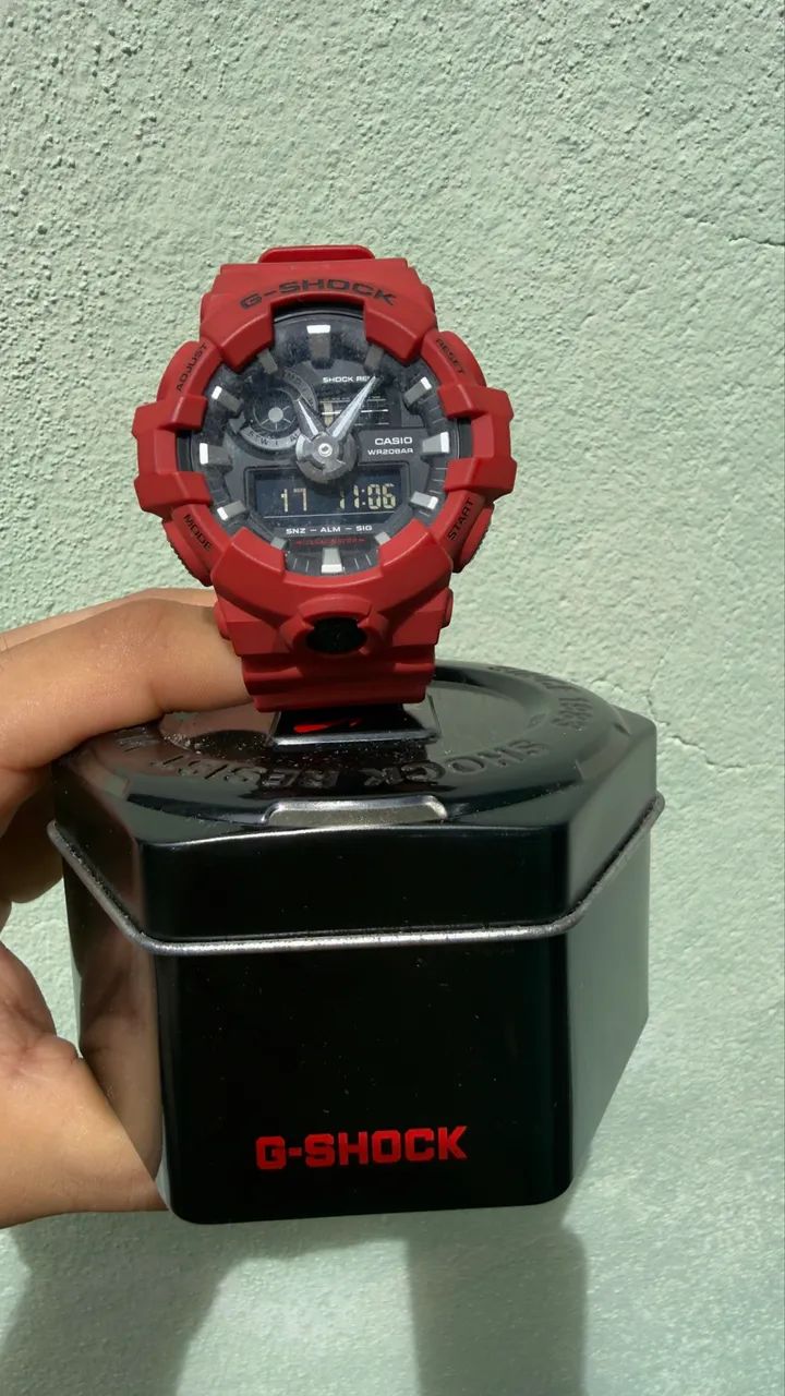 Relógio Casio G-Shock Vermelho - Foto 2