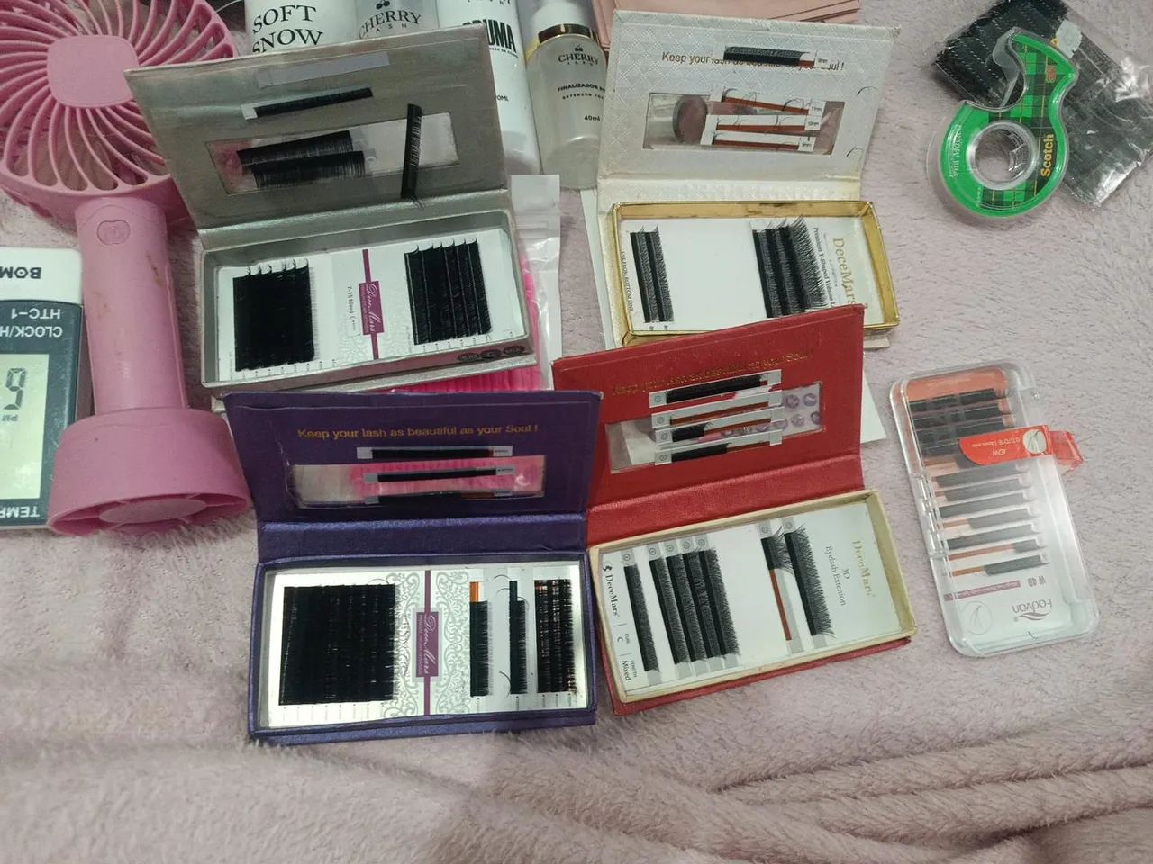 Produtos de lash design 