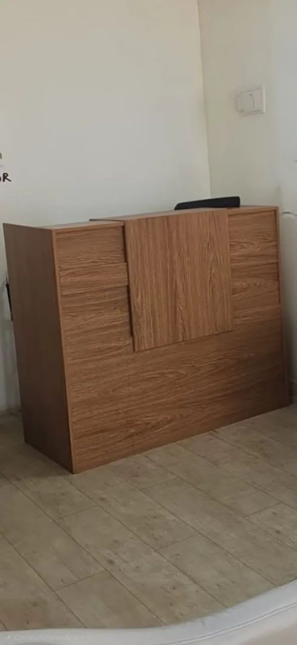 Balcão recepção caixa grande 121 cm  - Foto 2