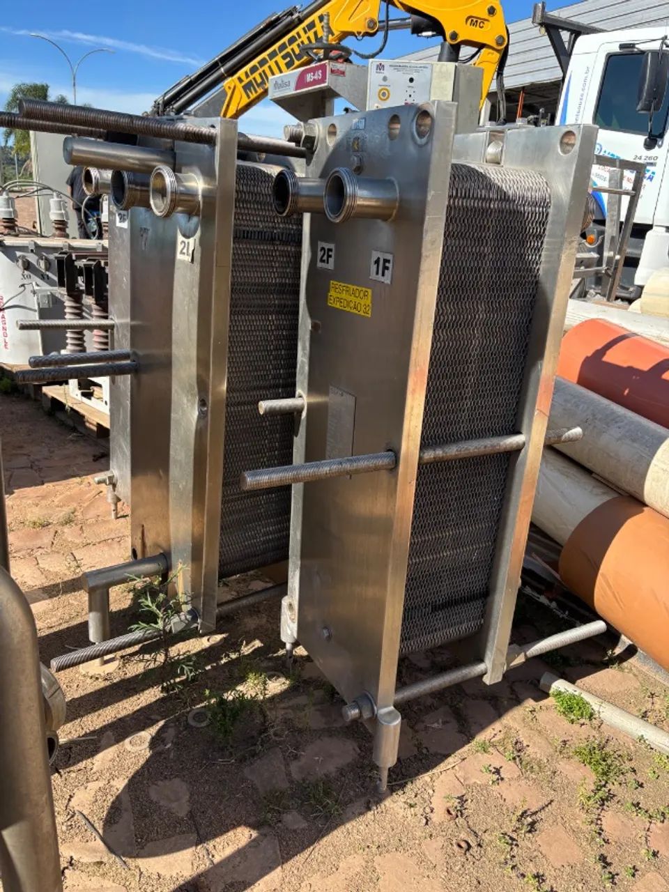 Trocador de Calor Pasteurizador em Aço Inox GEA - Foto 4