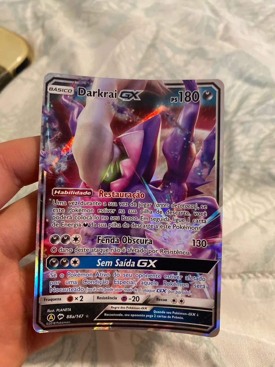 Carta Pokémon darkrai