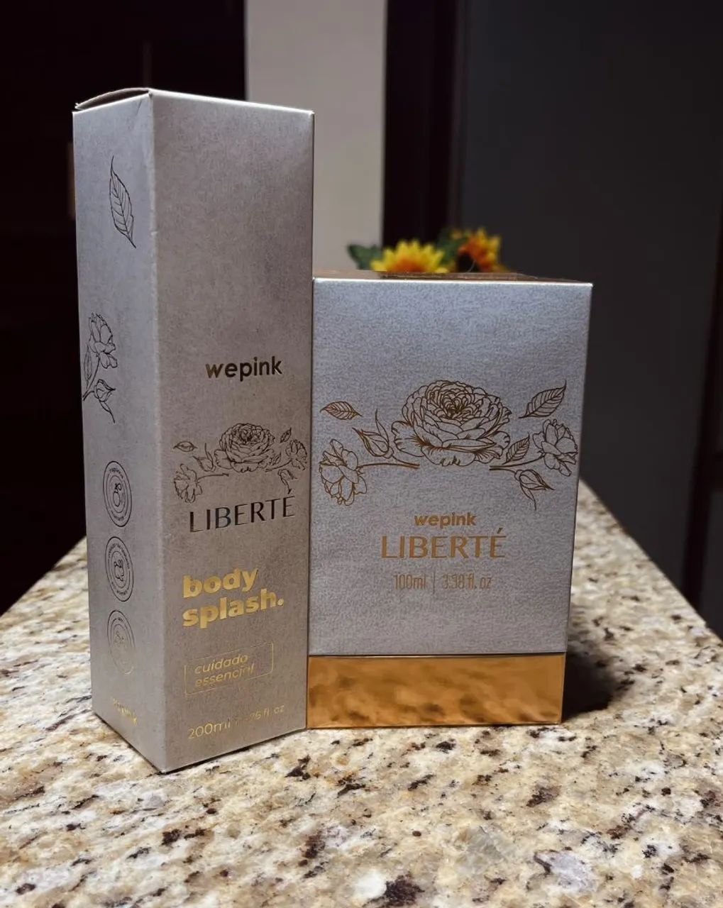 Kit Perfume e Body Splash Liberté WePink