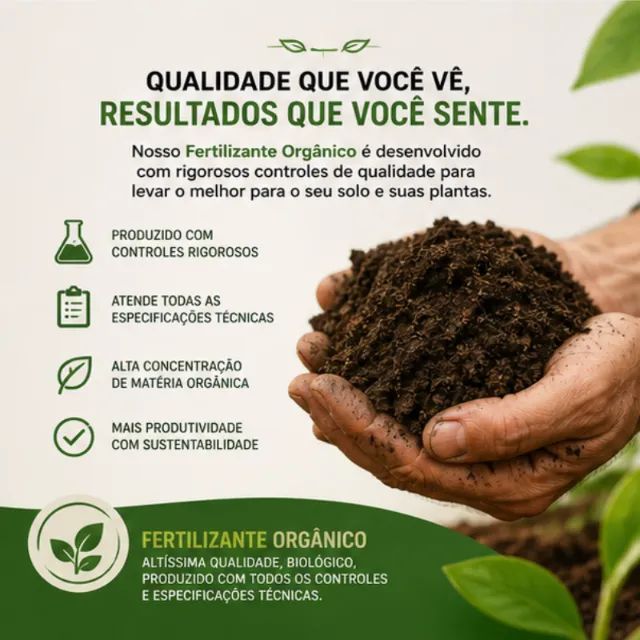 Fertilizante Orgânico de Altíssima Qualidade - Foto 3
