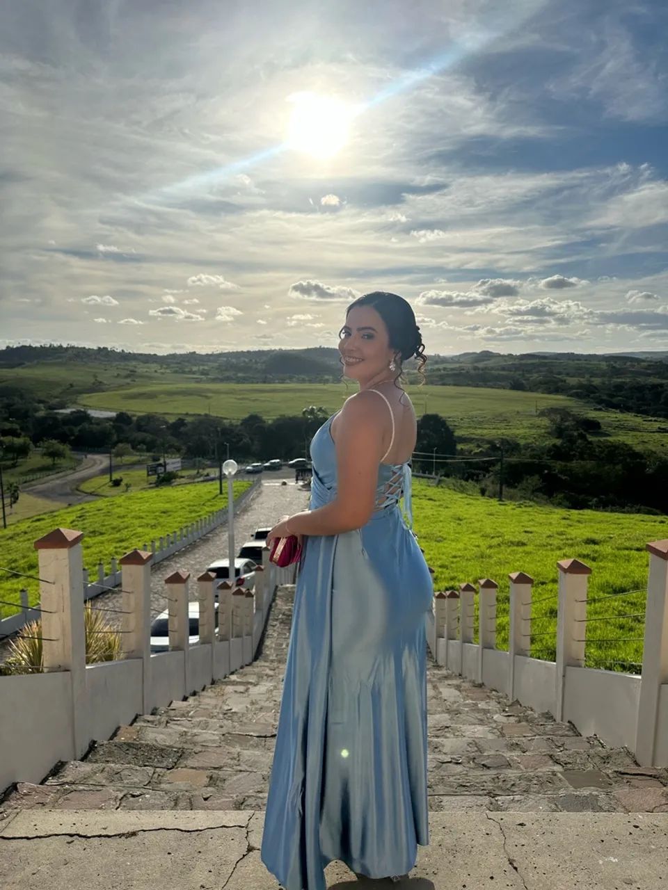 Vestido azul serenity - Foto 2