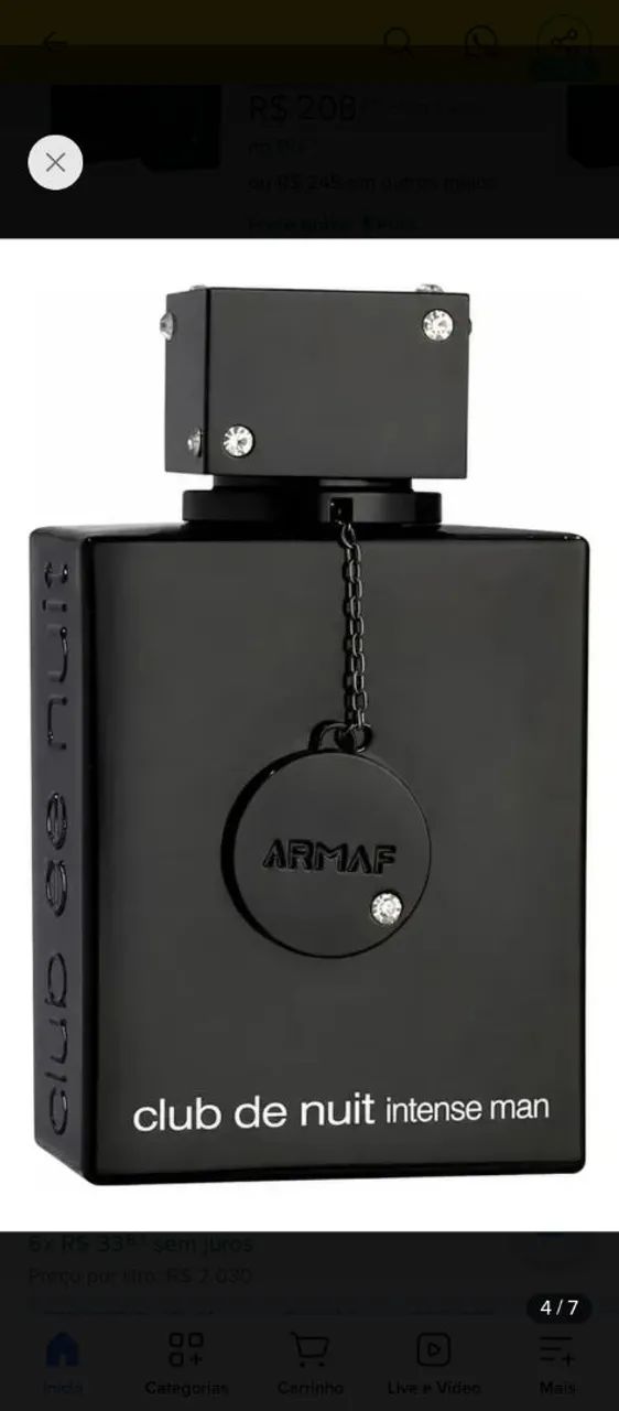 Perfume Armaf Club De Nuit Intense Eau De Toilette 105ml - Foto 2