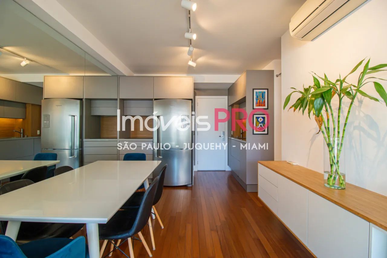 Apto mobiliado, prédio moderno com 2 dormitórios sendo 1 suíte e 1 vaga o Brooklin prox do - Foto 3