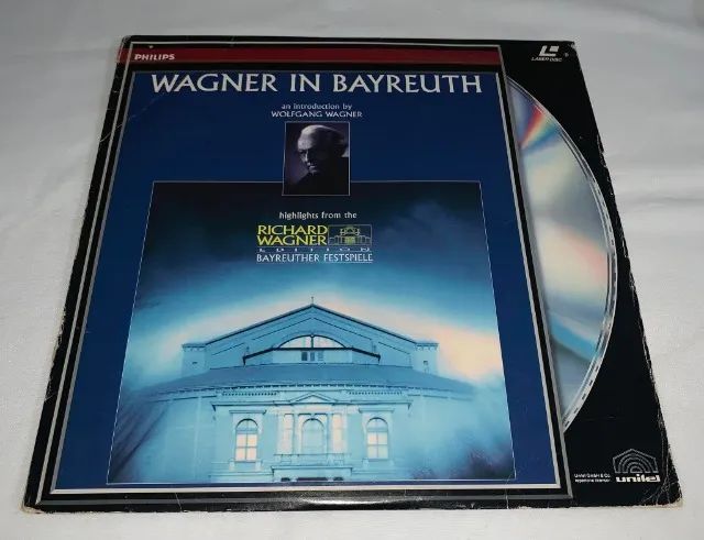 LD Laserdisc Philips Wagner in Bayreuth ótimo estado  - Foto 5