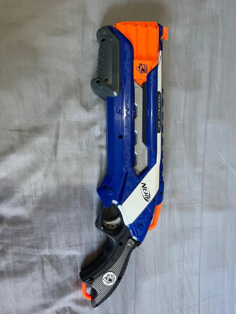 Lote Lançadores Nerf e X-Shot (Retaliator Completa + Acessórios) - Foto 4