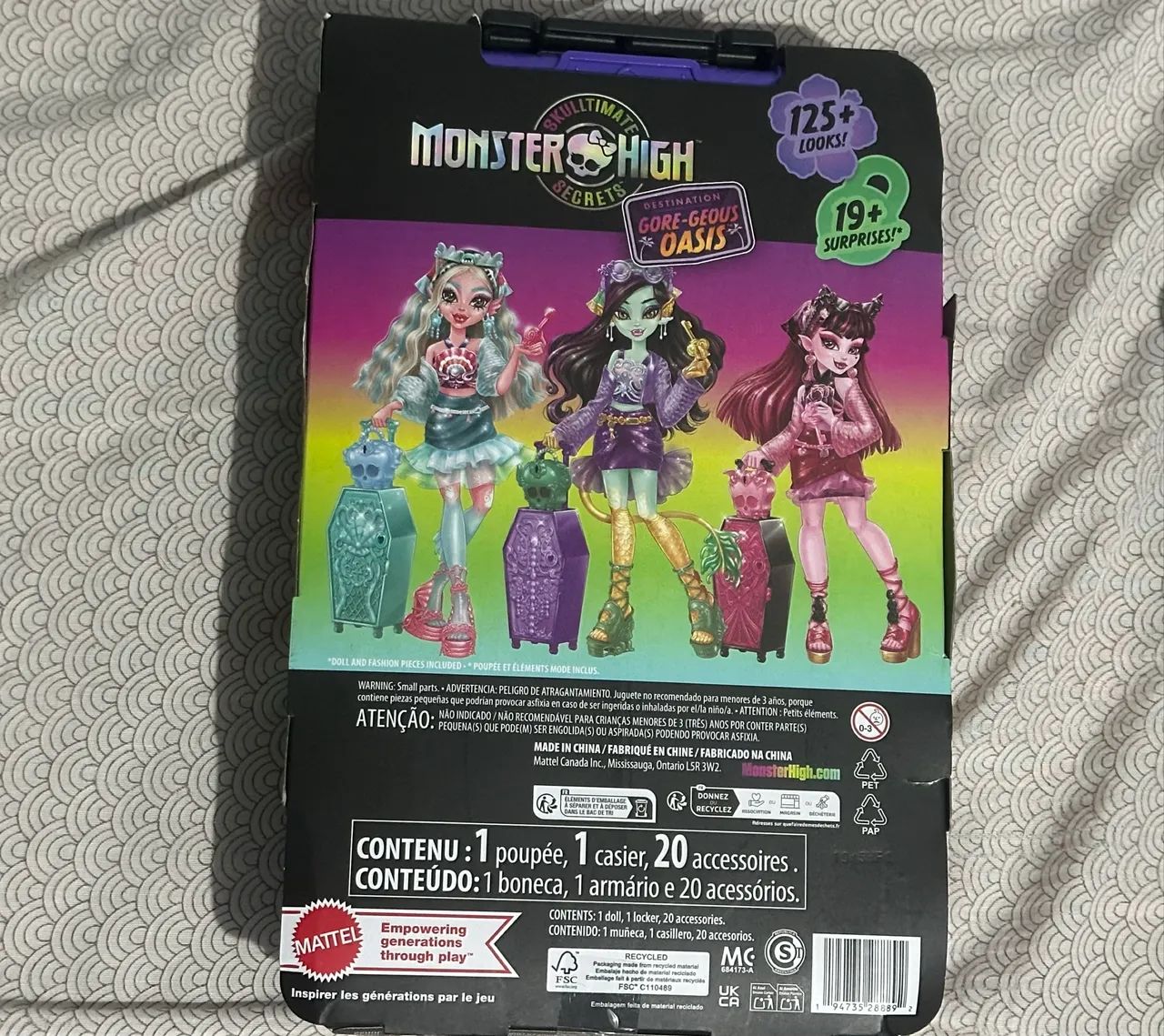 Caixa Jinafire Oásis Monster High  - Foto 3