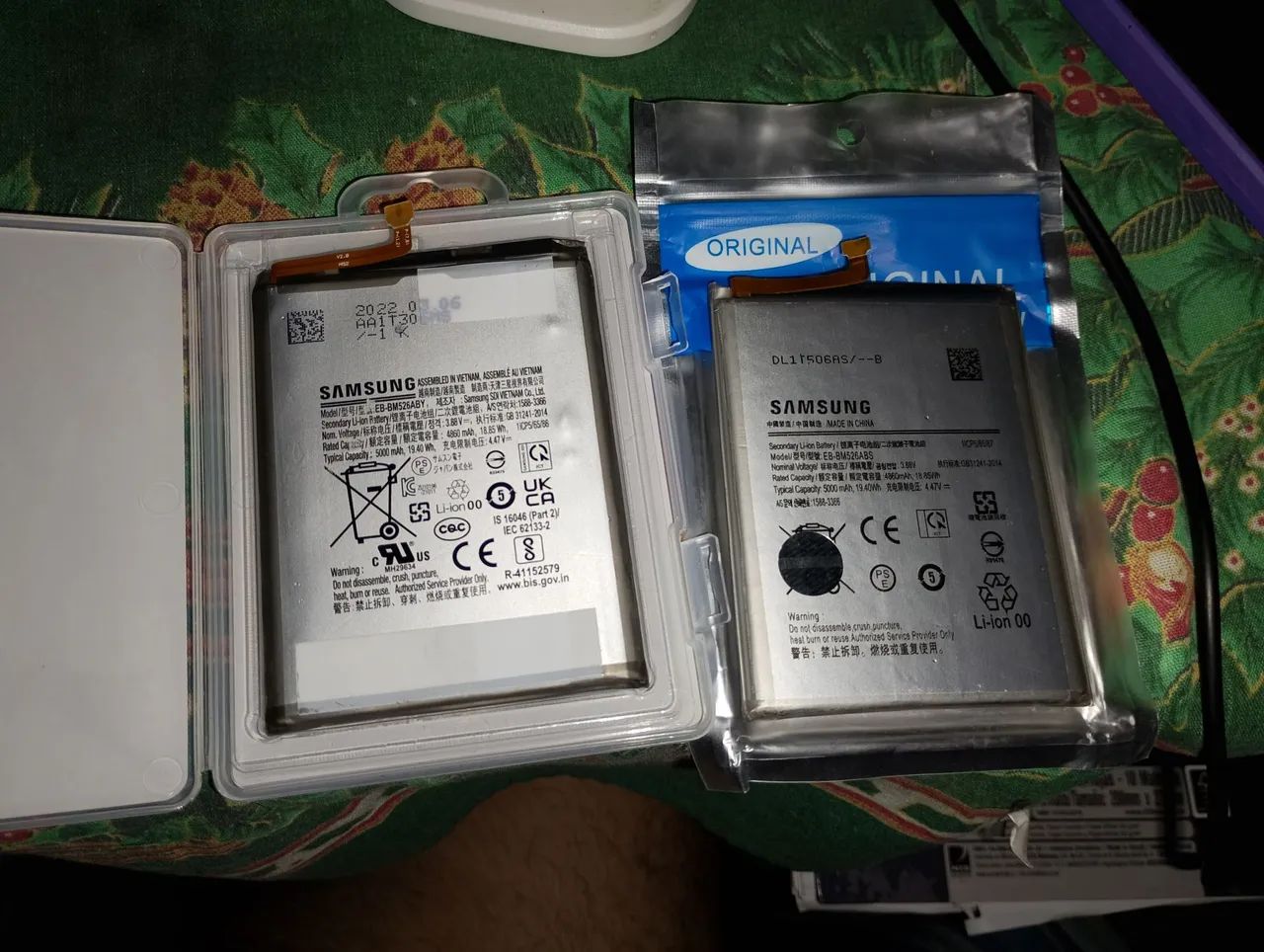 Vendo 2 Baterias BM526ABS (Leia) - Foto 2