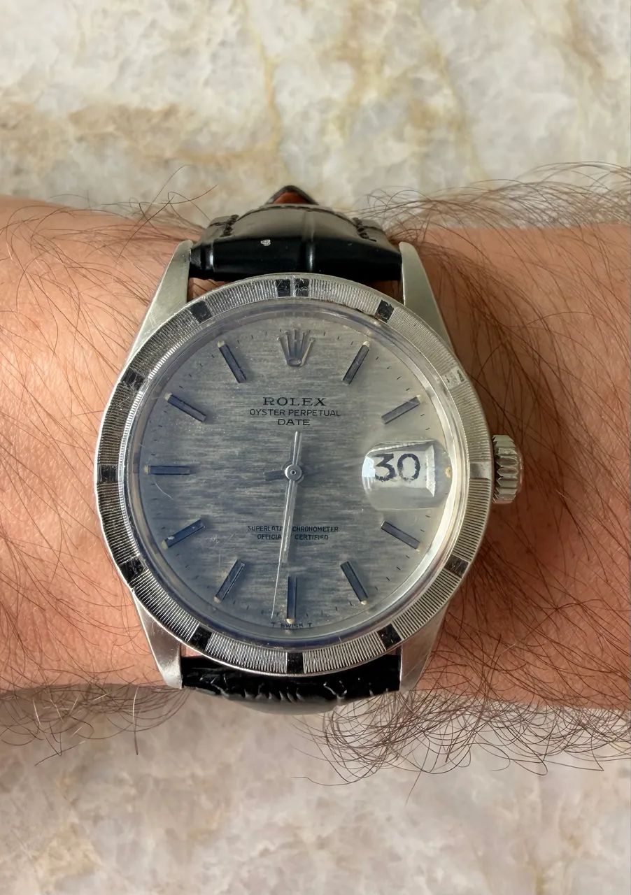 Rolex Date 34 | Mosaic dial  - Foto 5