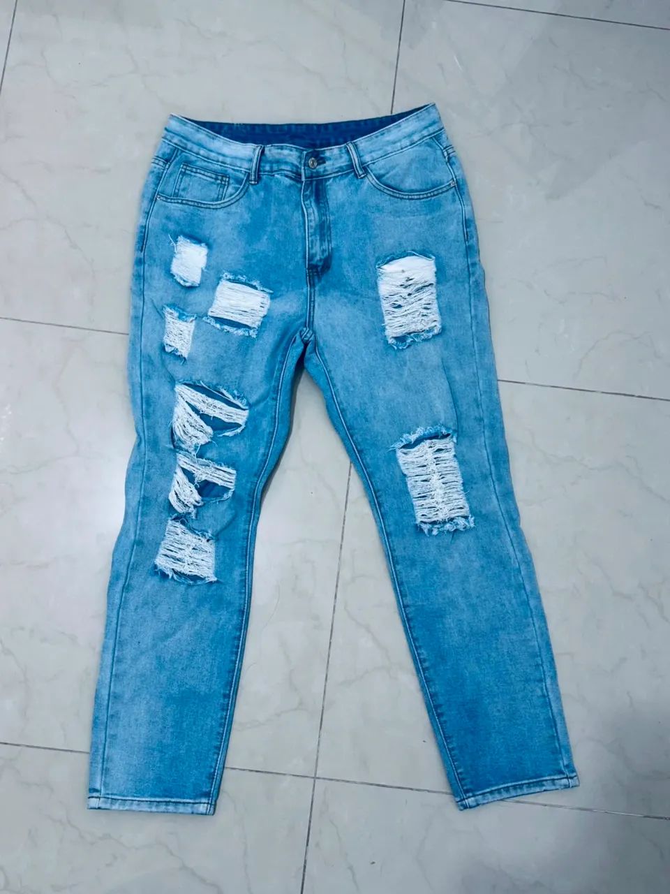 *Calça Jeans Destroyed Nova!* - Foto 3