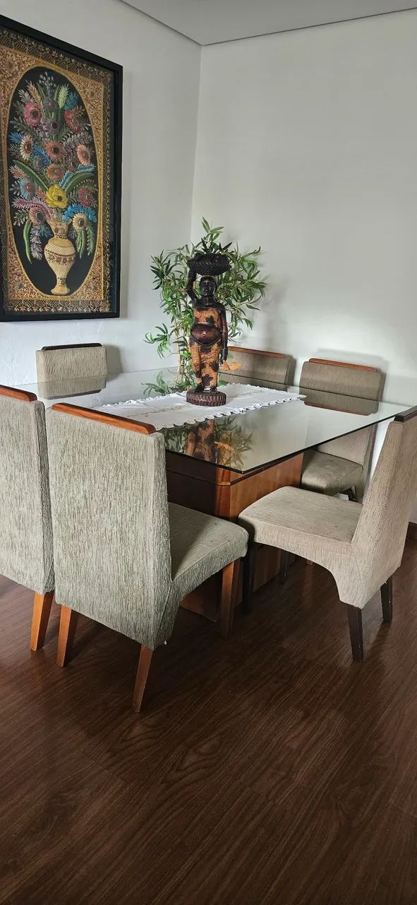 CONJUNTO COM 6 CADEIRAS DE JANTAR. - Foto 3