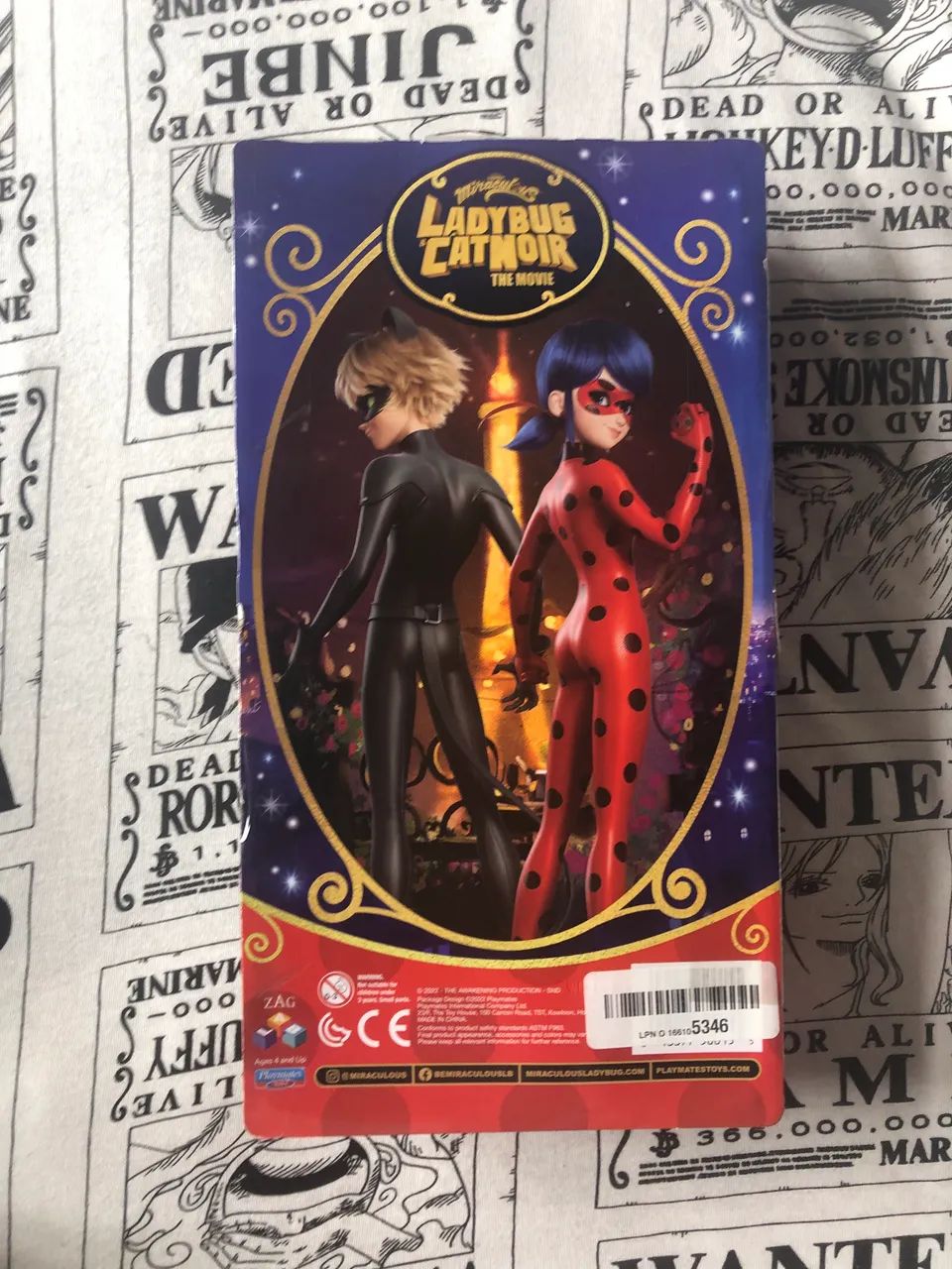 Miraculous Ladybug Boneco Cat Noir Filme - Foto 2