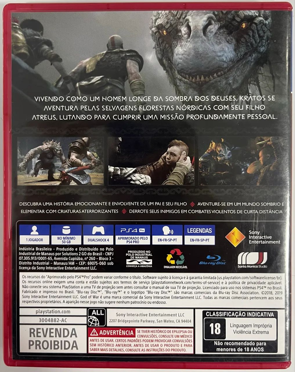 GOD OF WAR 2018 - PS4 - Foto 2