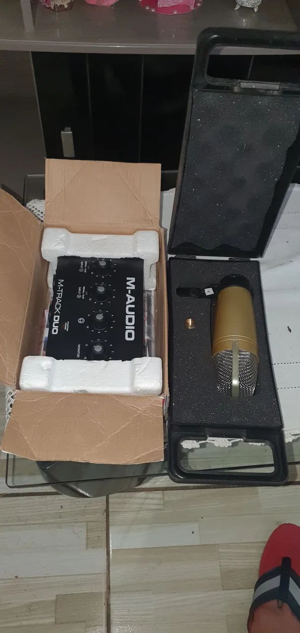 Kit Studio interface + Mic Condensador - Foto 5