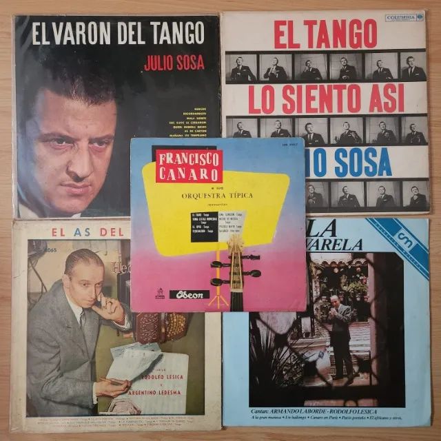 Lp´s Tango Argentino - Julio Sosa - Goyeneche - Troilo