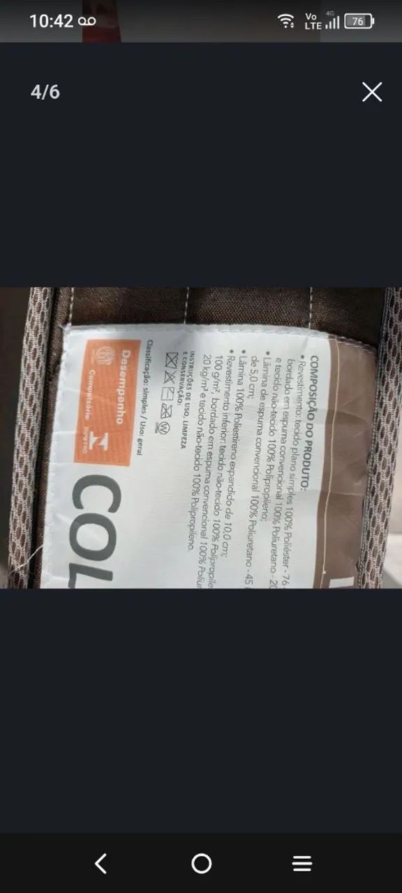 Colchão Ortobom casal  - Foto 3