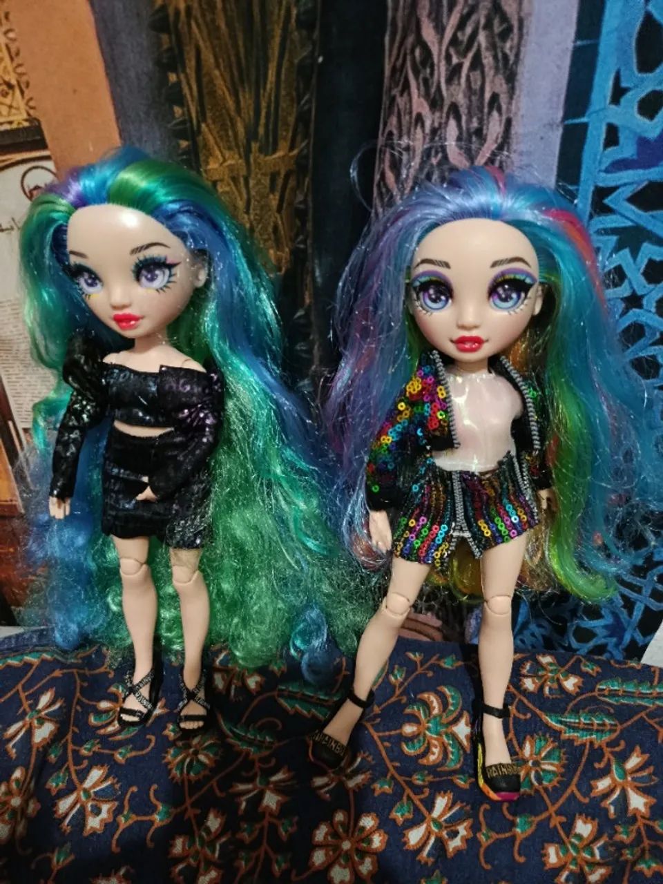 Lote duas bonecas Rainbown 