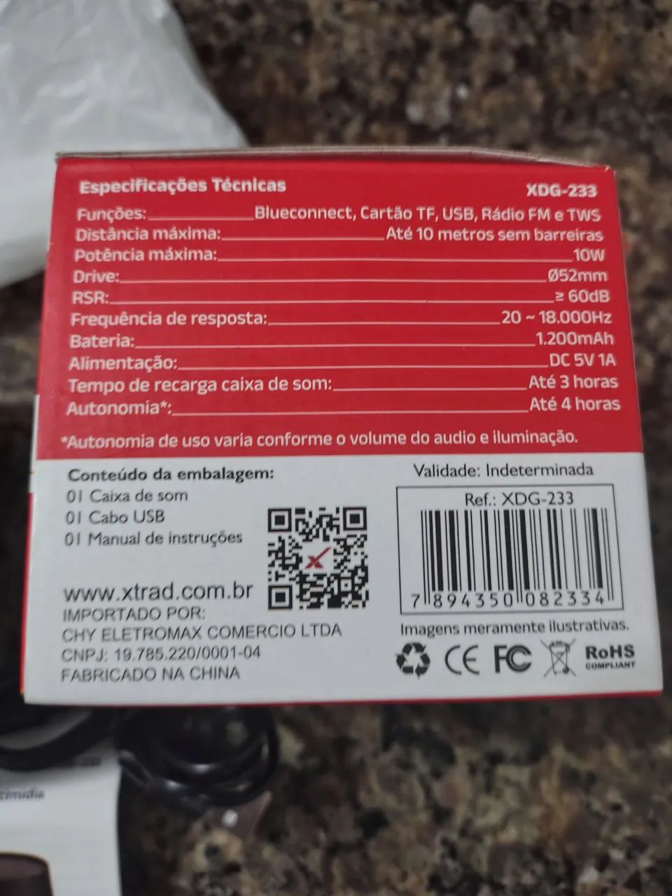 Mini caixinha de som Bluetooth Xtrad - Foto 4