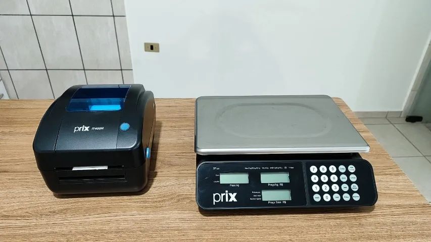 Combo Balança Toledo Plus 32kg Bateria + Impressora It400m Cor Preto 110v/220v - Foto 4