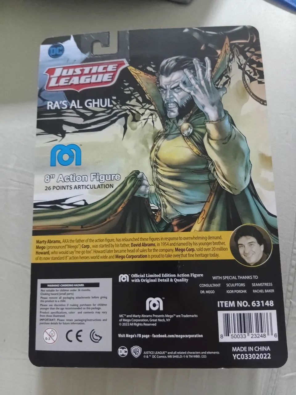 Figura Ra's Al Ghul Mego - Foto 2