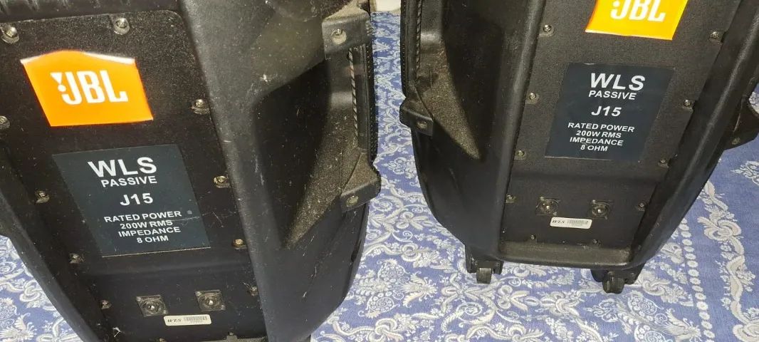 CAIXAS DE SOM PASSIVAS ACEITO TROCA POR ATIVA 15  - Foto 2