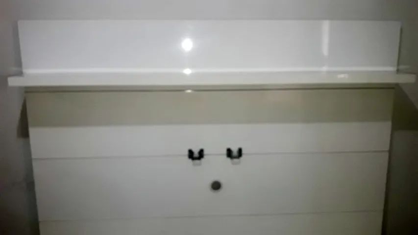 Rack suspenso branco em perfeito estado  - Foto 4
