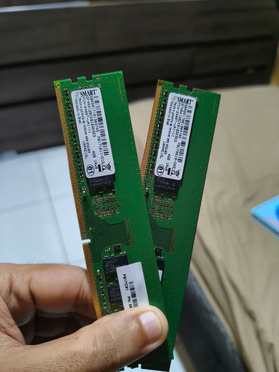 Kit Memória DDR4 Smart 8 Giga.