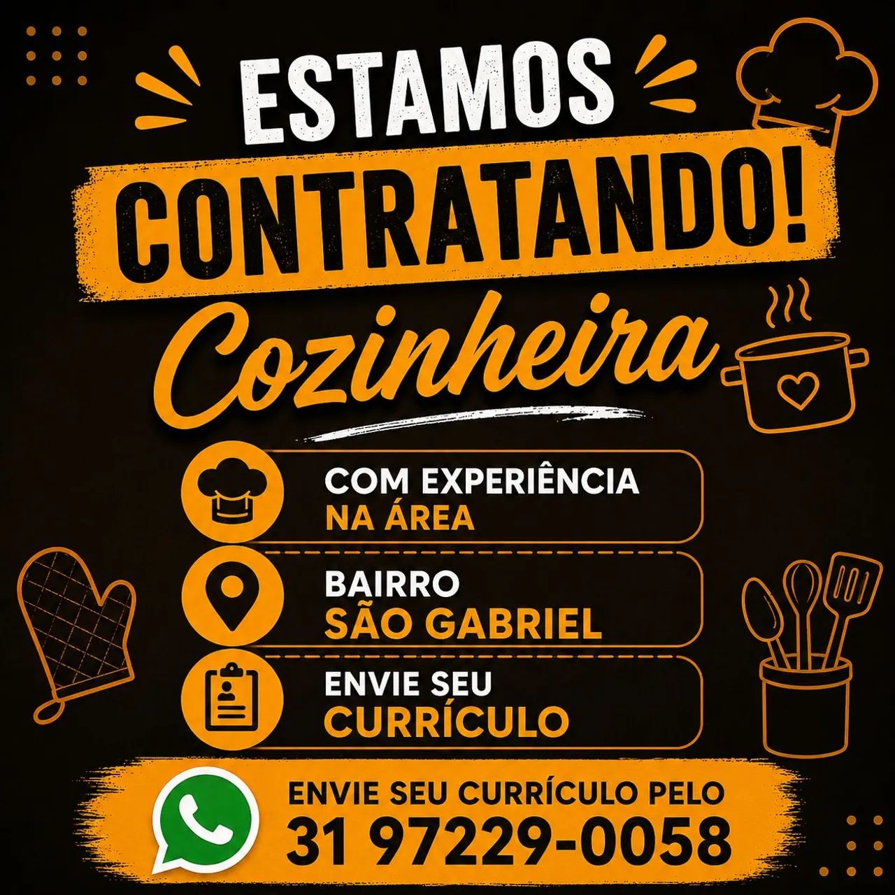 Vaga de emprego 