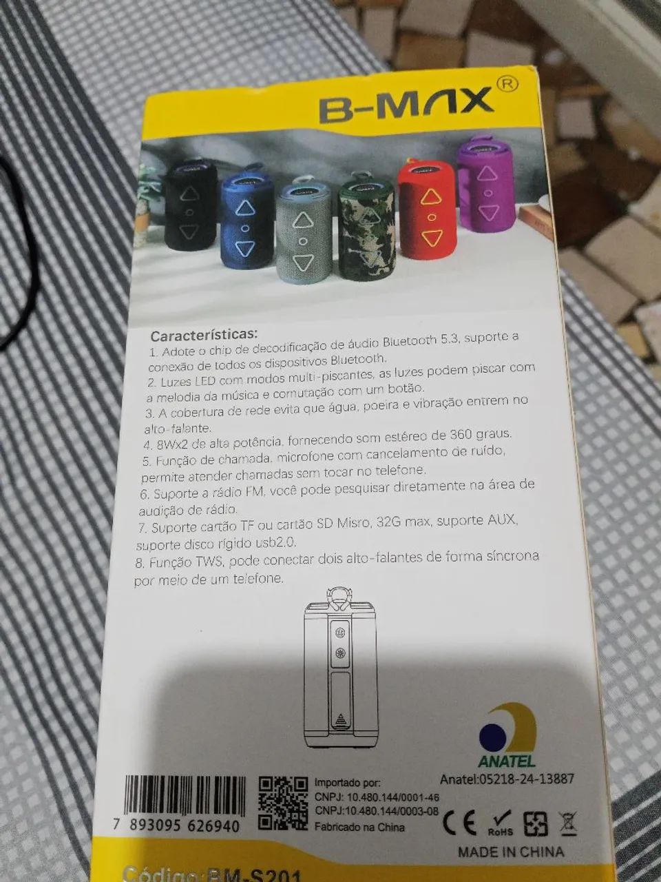 Caixinha De Som B-MAX  - Foto 4