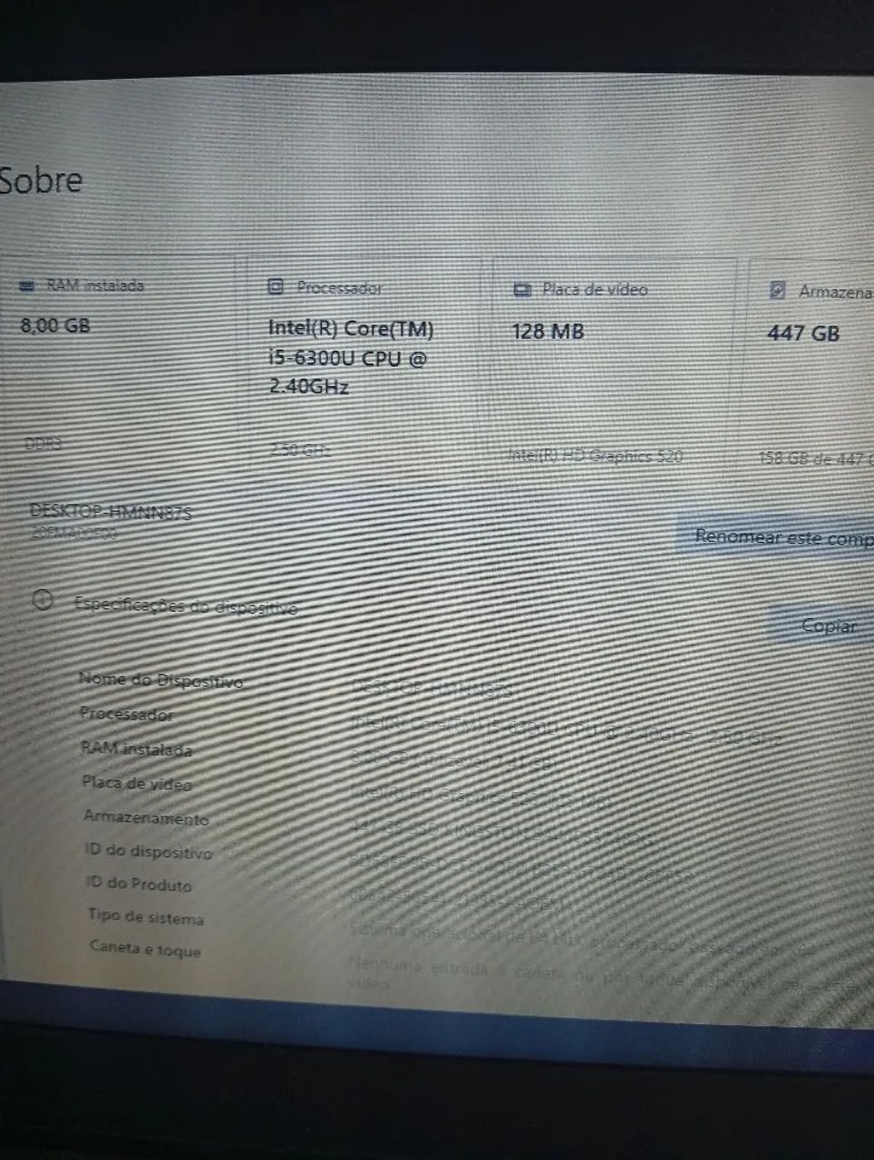 Notebook ThinkPad T460 Usado - Foto 3